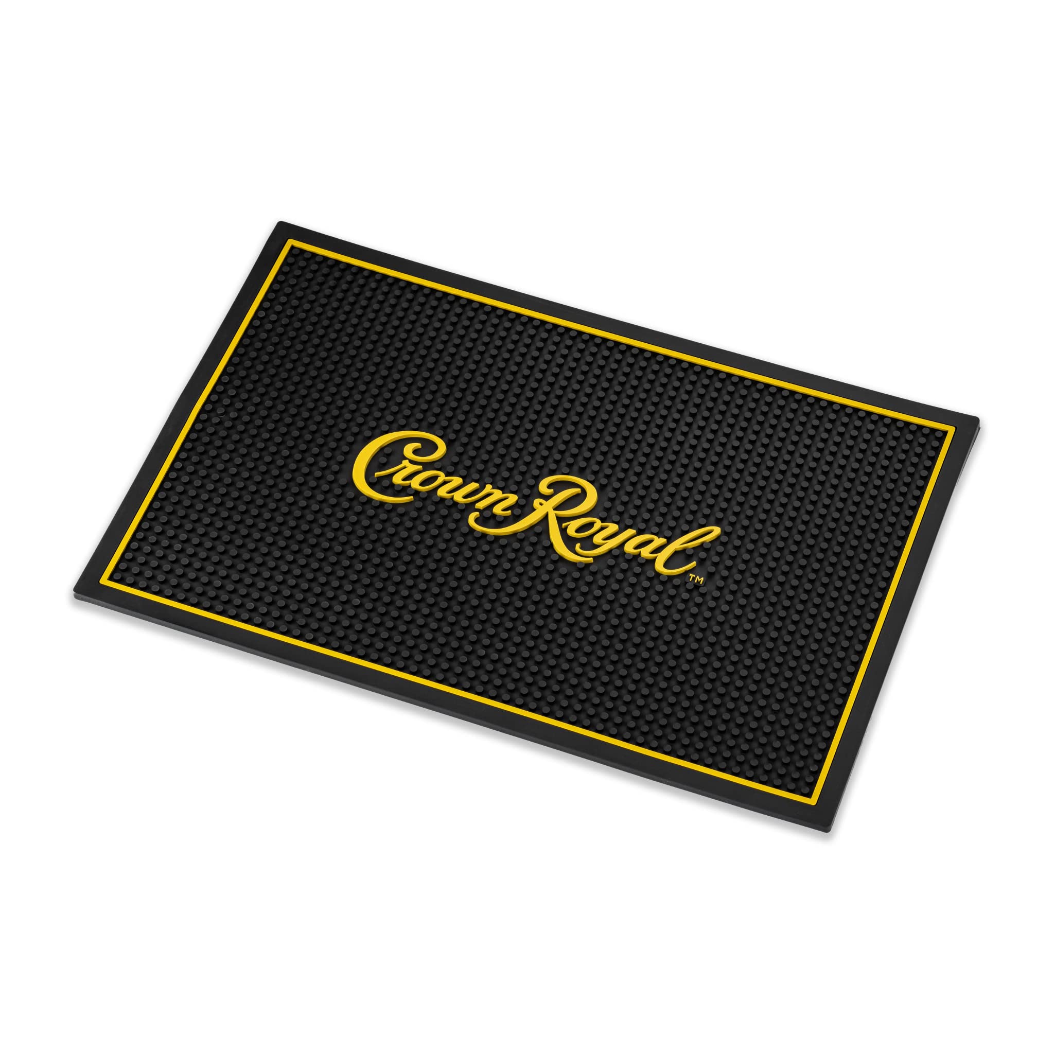  Crown Royal Bar and Spill Mat for Canadian Whiskey | Professional Non-Slip Bar Service Mat, 18 x 12" for Bars and Resta